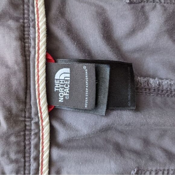 THE NORTH FACE brown cargo capri pants SIZE 8 G2 - Picture 6 of 11